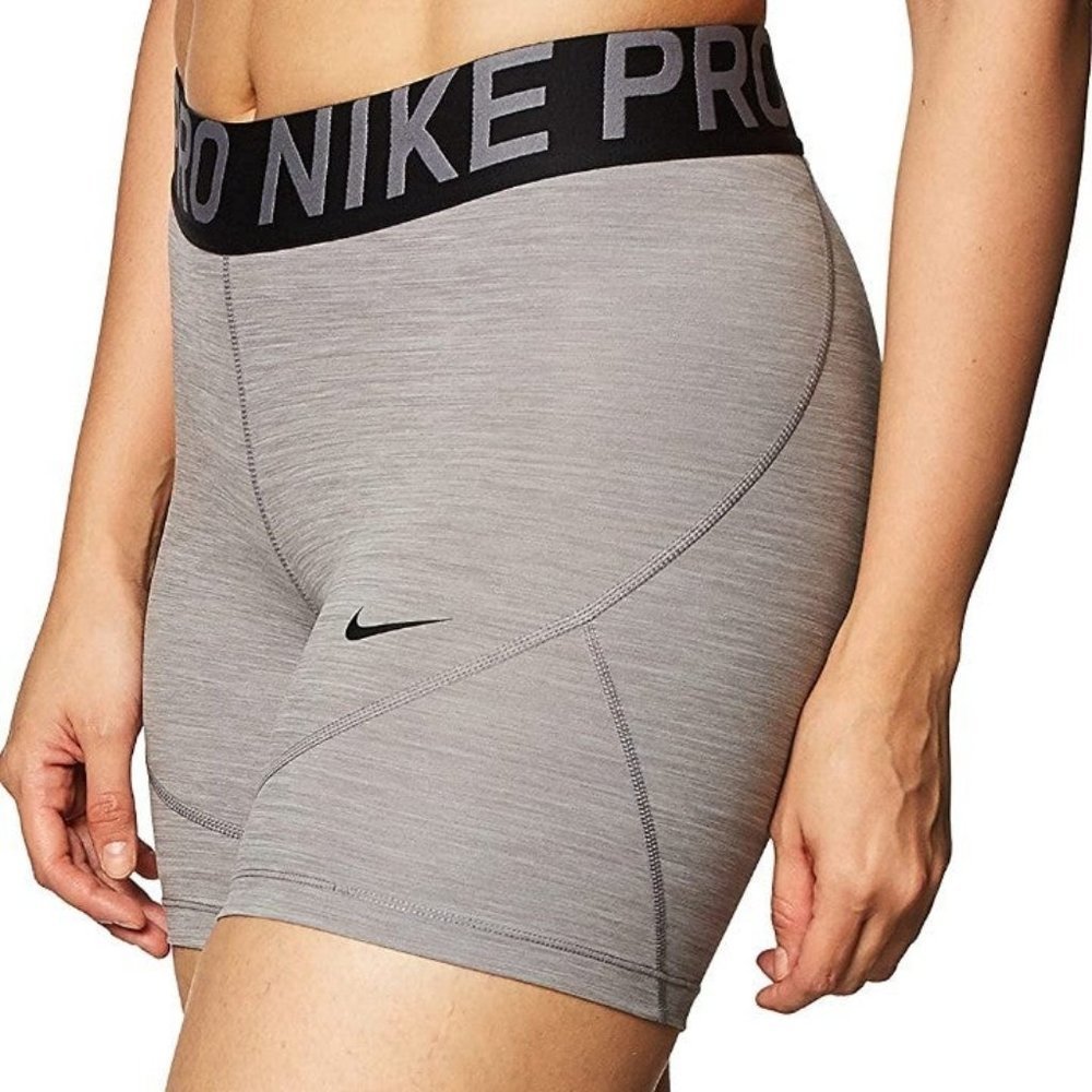 Nike Pro Shorts tight training shorts small gray